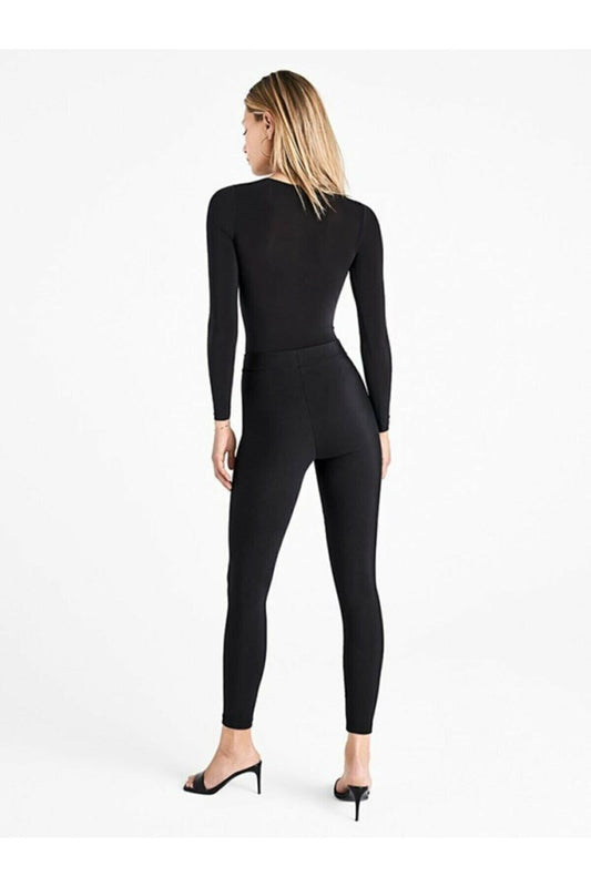 Can Yıldız Kadın Siyah Düz Tayt