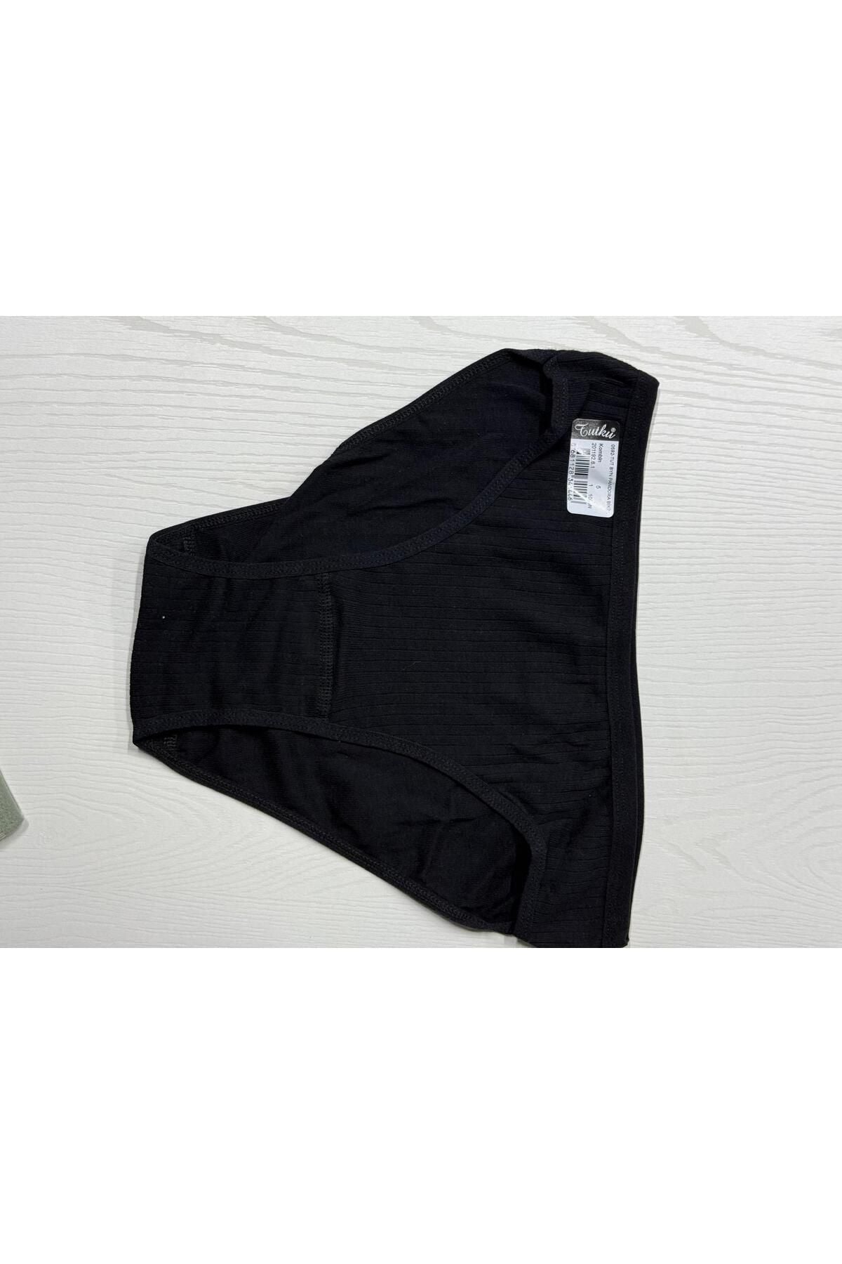 Tutku 6'lı Paket Çok Renkli Fashion Girl Kadın Slip Külot