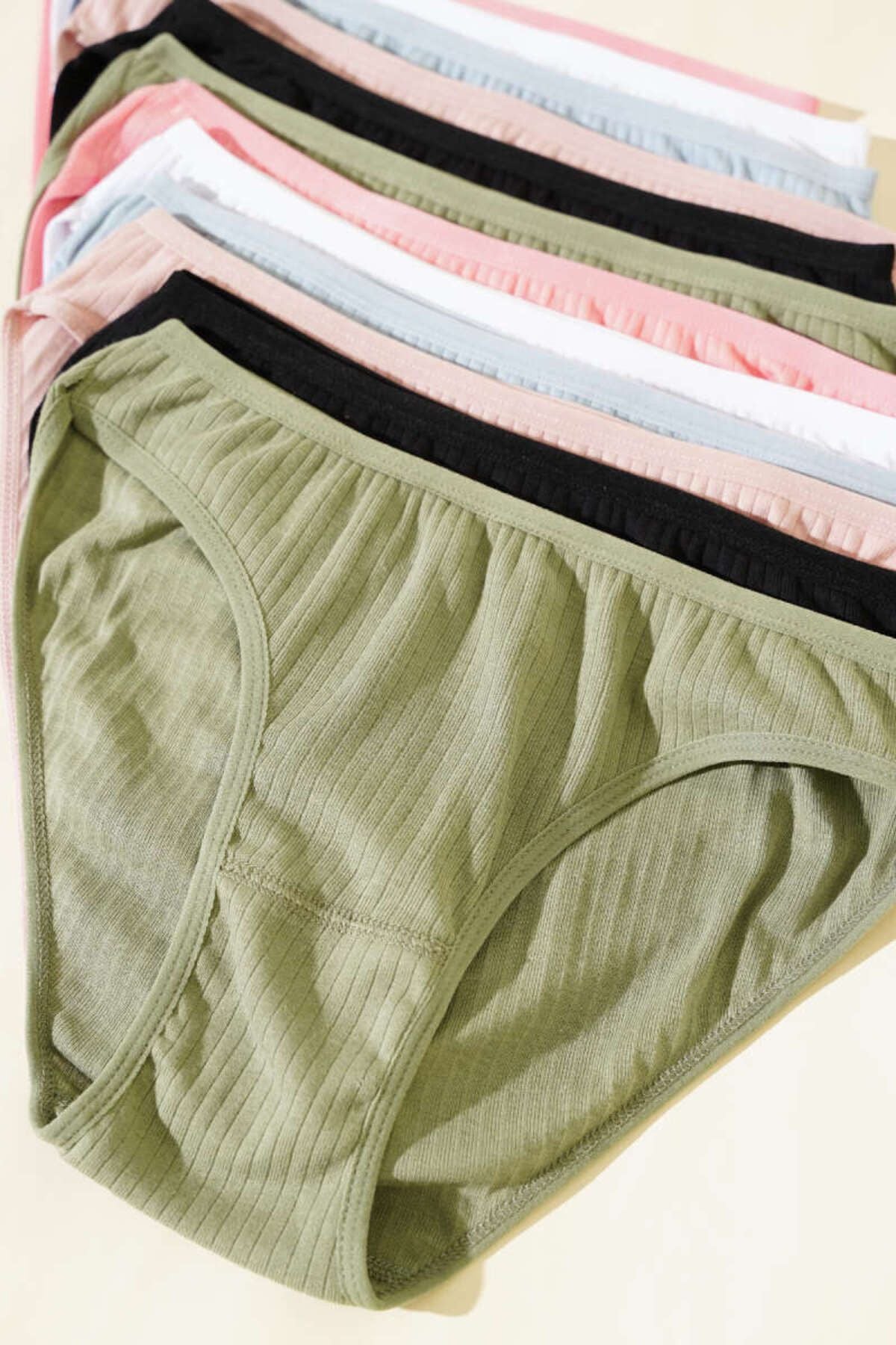 Tutku 6'lı Paket Çok Renkli Fashion Girl Kadın Slip Külot