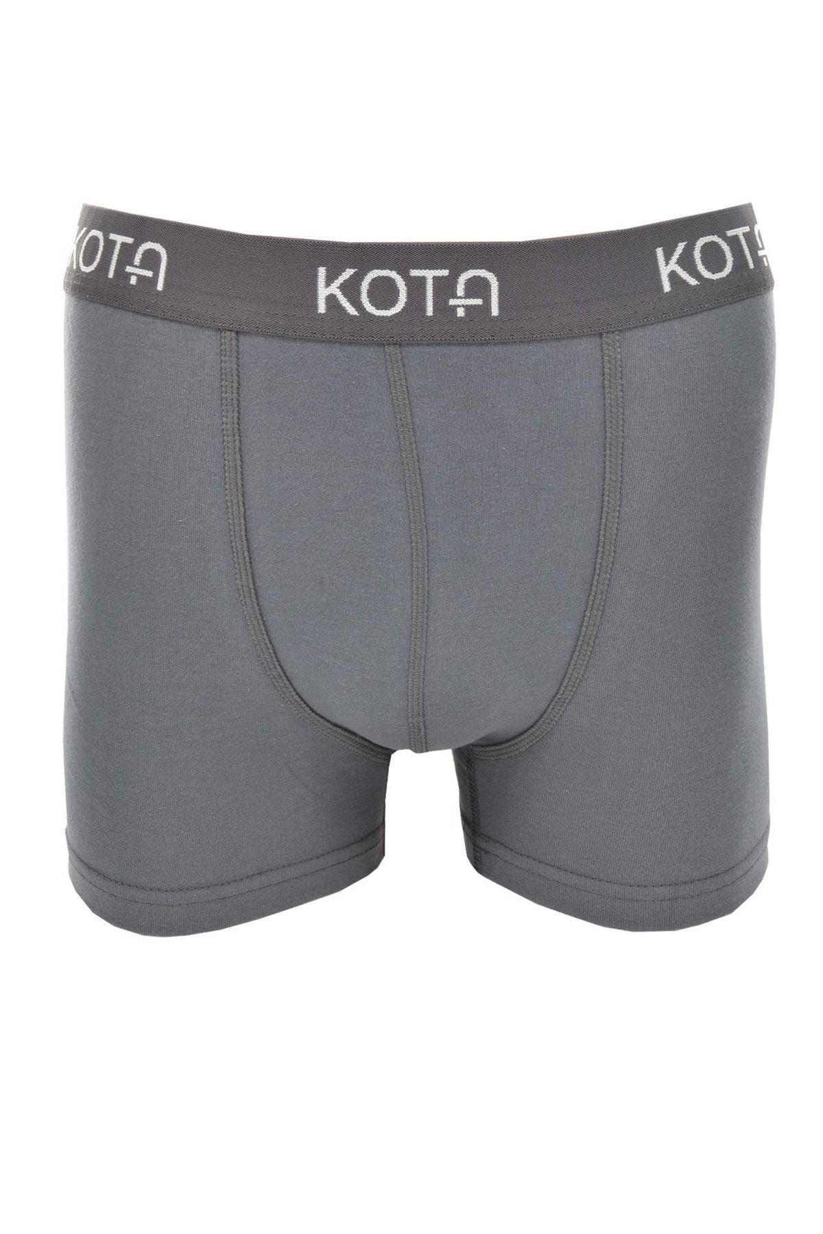 KOTA Erkek Pamuk Likralı Spor Boxer (5661)