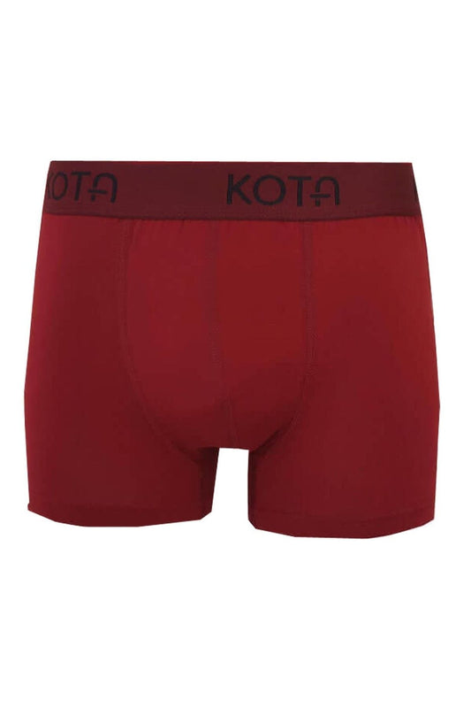 KOTA Erkek Pamuk Likralı Spor Boxer (5661)