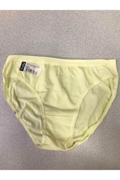 Tutku 12'li Paket Bayan Kadın Düz Fosforlu Bikini Külot Asorti Kilot