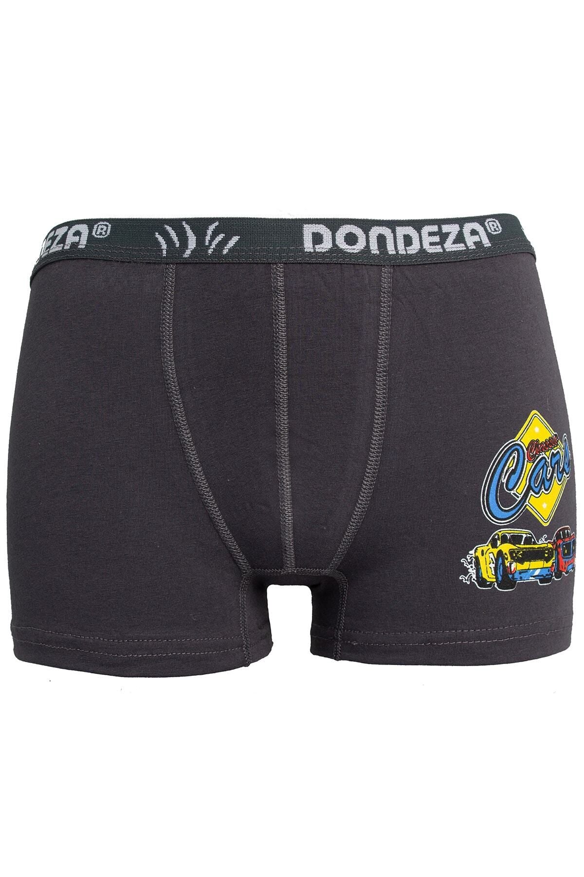 Dondeza 6'lı Paket 506 Erkek Çocuk Boxer
