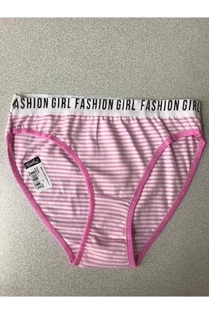 Tutku 12'li Paket Bayan Kadın Desenli Bikini Külot Asorti Kilot