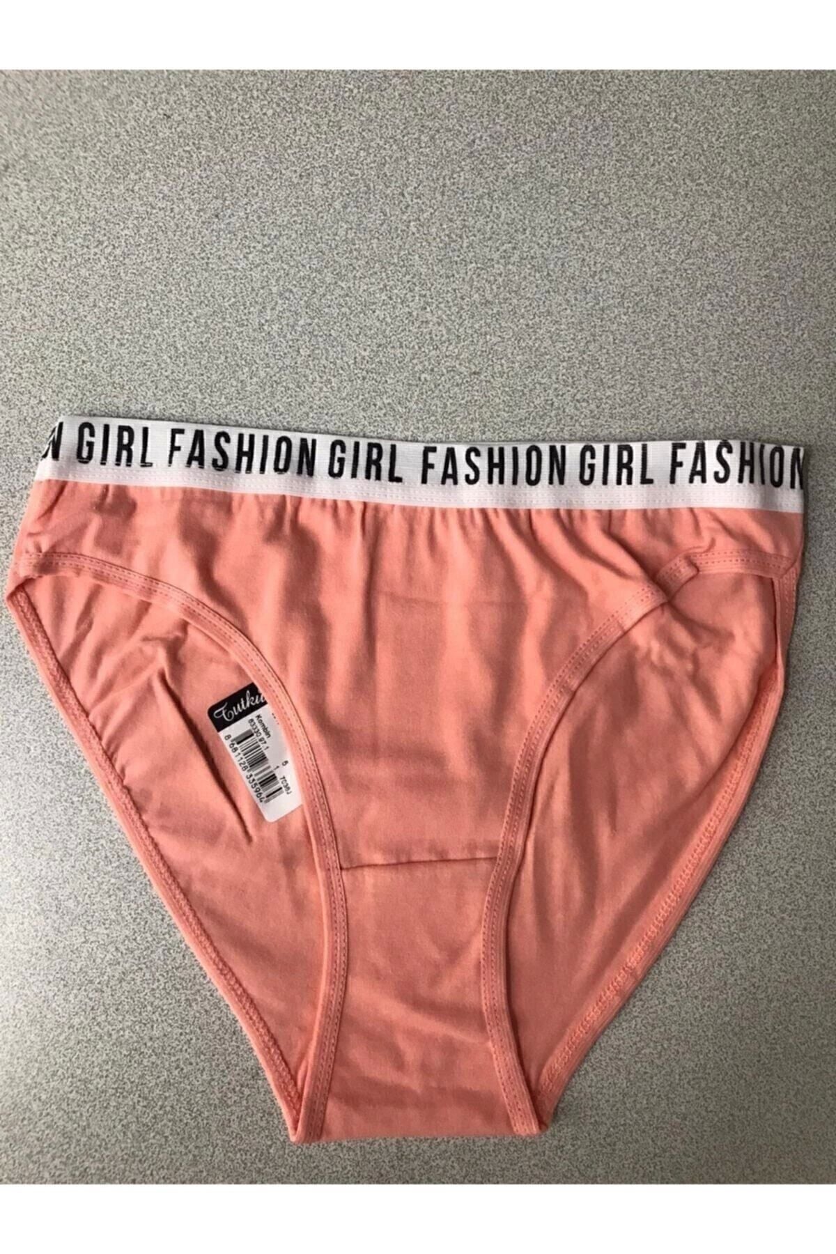 Tutku 12'li Paket Bayan Kadın Desenli Bikini Külot Asorti Kilot