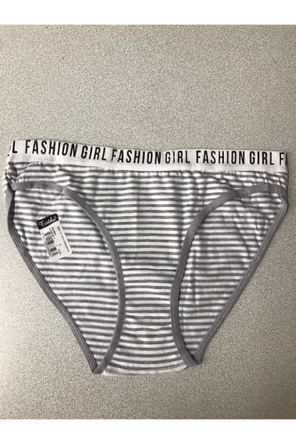 Tutku 12'li Paket Bayan Kadın Desenli Bikini Külot Asorti Kilot