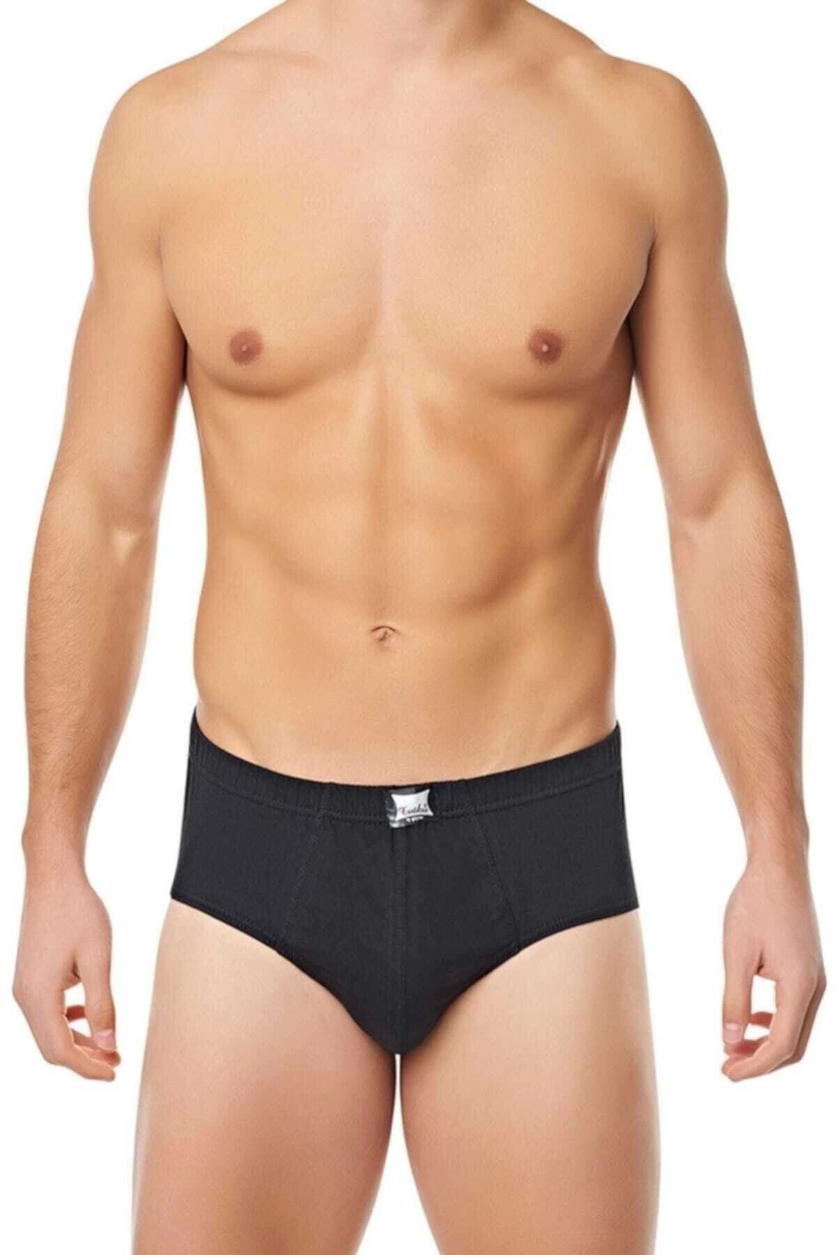 Tutku Erkek Karışık Renk 6'lı Paket Pamuklu Penye Külot