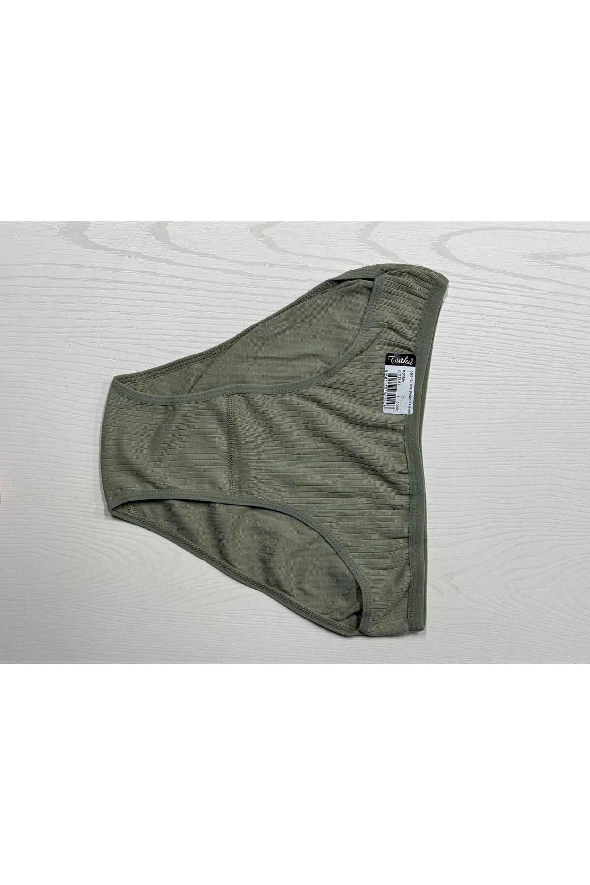 Tutku 6'lı Paket Çok Renkli Fashion Girl Kadın Slip Külot